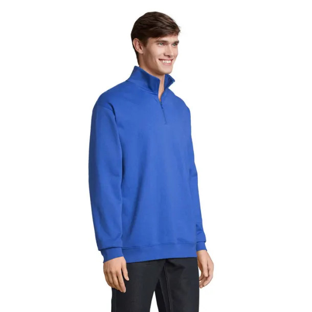 SOL'S CONRAD Sweat Zip Collar Royal blue