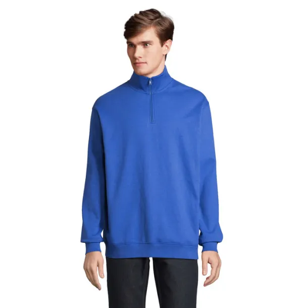 SOL'S CONRAD Sweat Zip Collar Royal blue