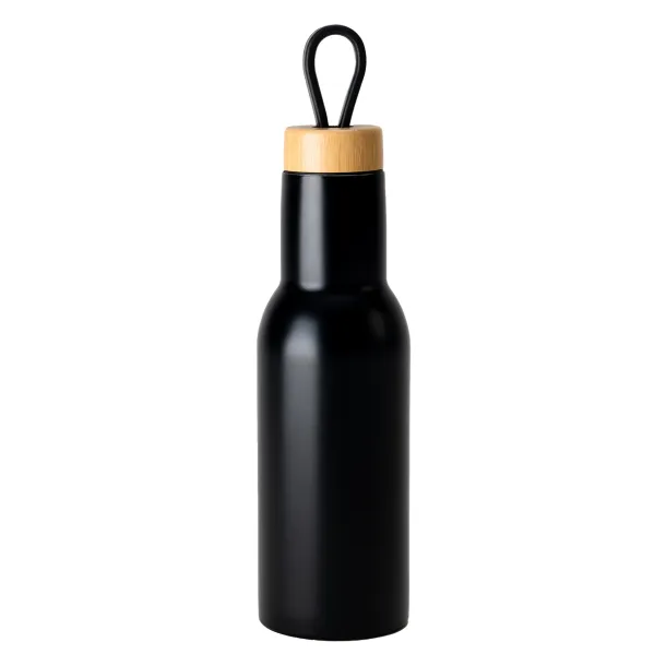 LOME 400 ml vacuum bottle Black