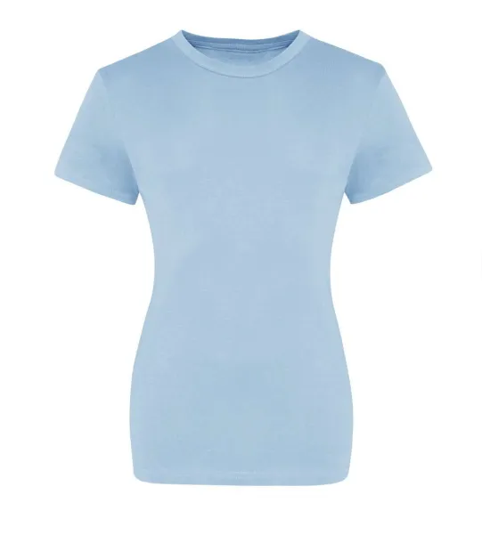  Ženska kratka majica 100, 140 g/m2 - Just Ts Sky Blue
