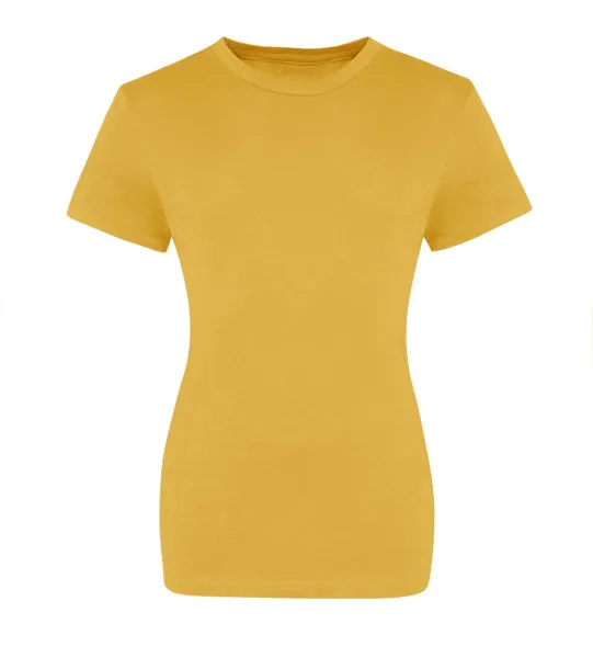 Ženska kratka majica 100, 140 g/m2 - Just Ts Mustard
