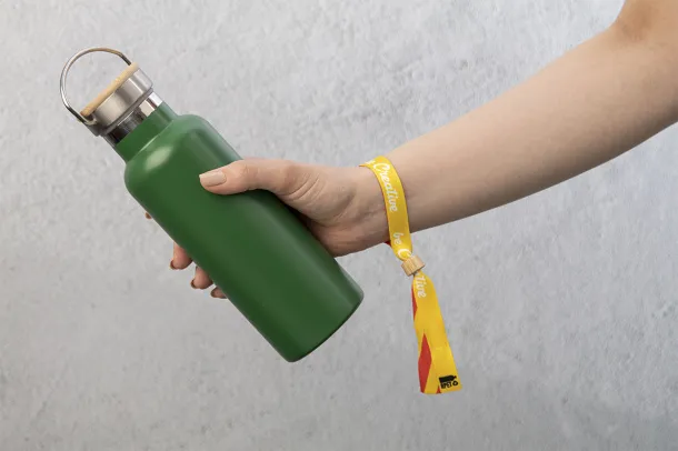 SuboWrist Eco personalizirana RPET festivalska narukvica Prirodna