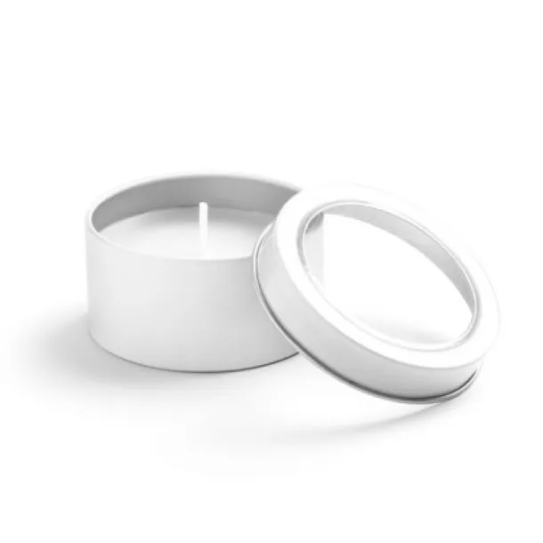  Scented candle white