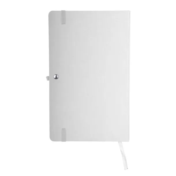 ASTURIAS notebook with squared pages 130x210 / 160 pages White