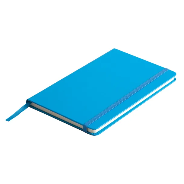 ASTURIAS notebook with squared pages 130x210 / 160 pages Light Blue