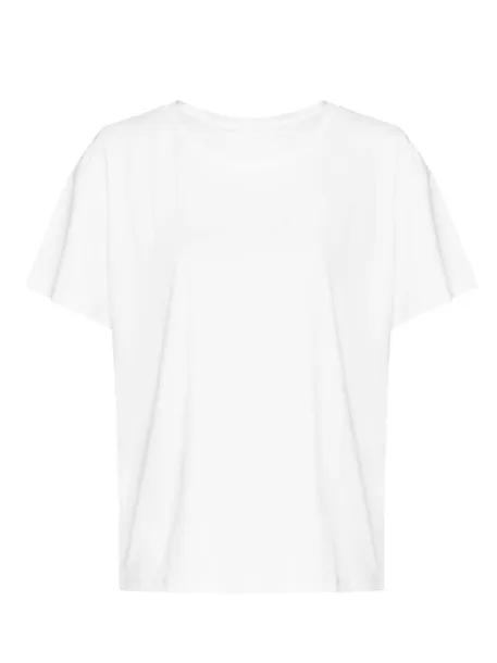  WOMEN'S OPEN BACK T - Just Cool White