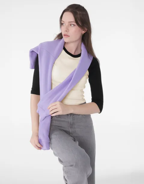  Ženska majica s 3/4 raglan rukavima i mikro rebrastim materijalom - Bella+Canvas