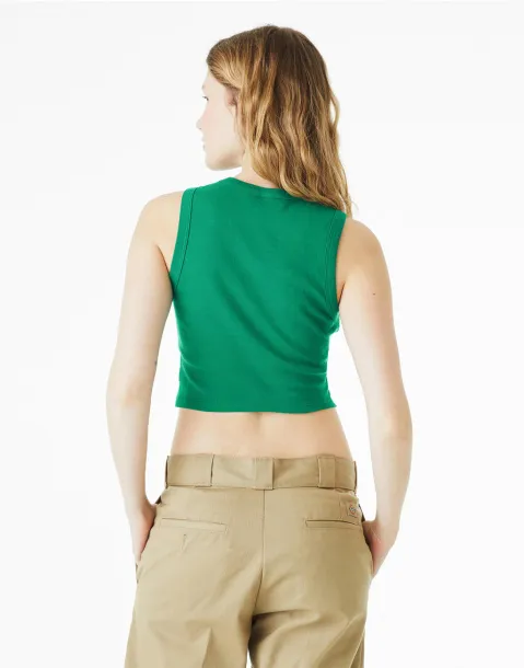  Women's Micro Rib Muscle Crop Tank - Bella+Canvas