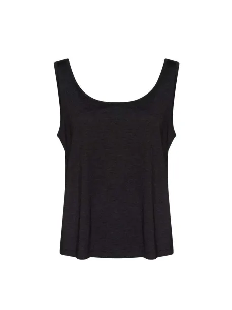  Ženska majica bez rukava, 160 g/m2 - Just Ts Heather Black