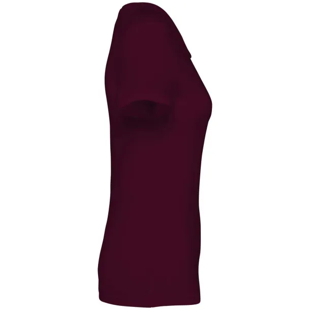  LADIES' T-SHIRT - Native Spirit Dark Cherry