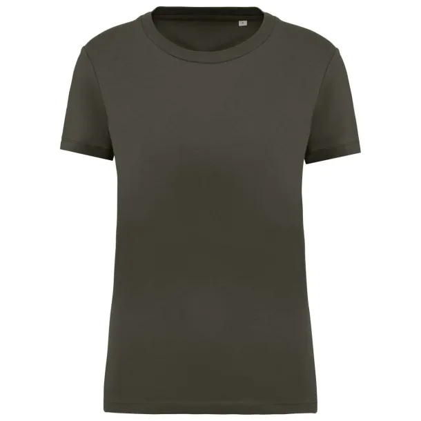  LADIES' T-SHIRT - Native Spirit Dark Khaki Heather