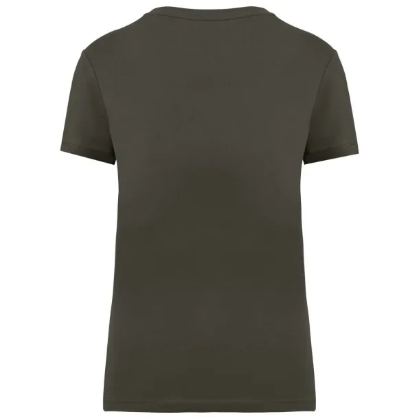  LADIES' T-SHIRT - Native Spirit Dark Khaki Heather