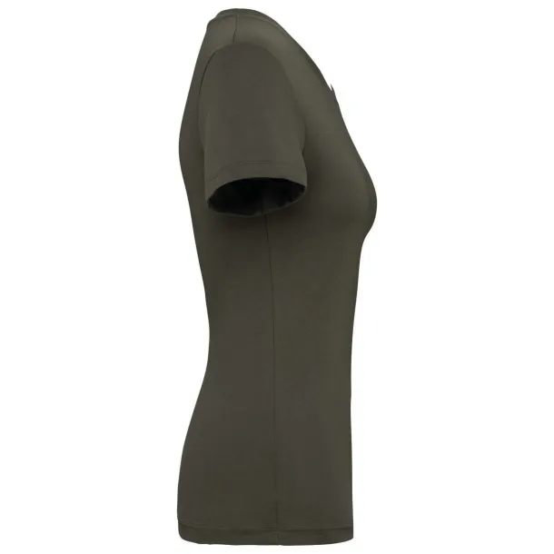  Ženska majica kratkih rukava - Native Spirit Dark Khaki Heather