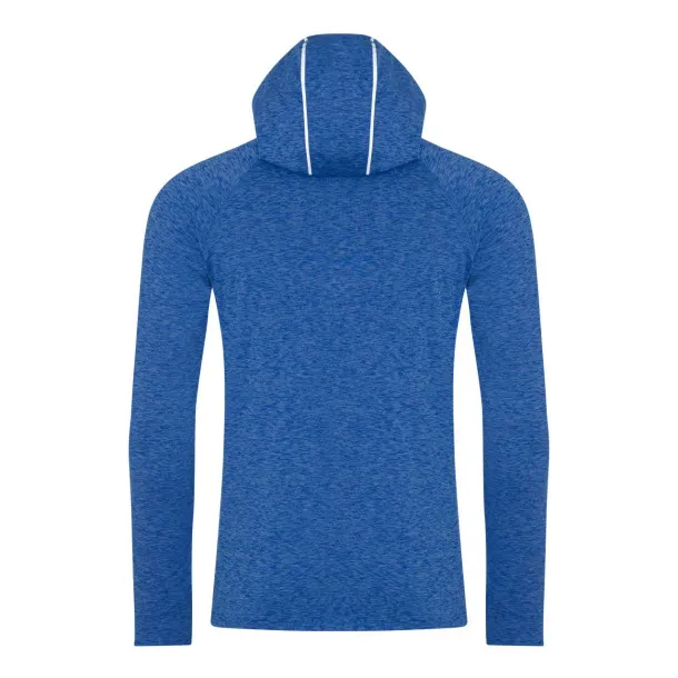  muški cool hoodie s višim ovratnikom, 210 g/m2 - Just Cool Royal Melange