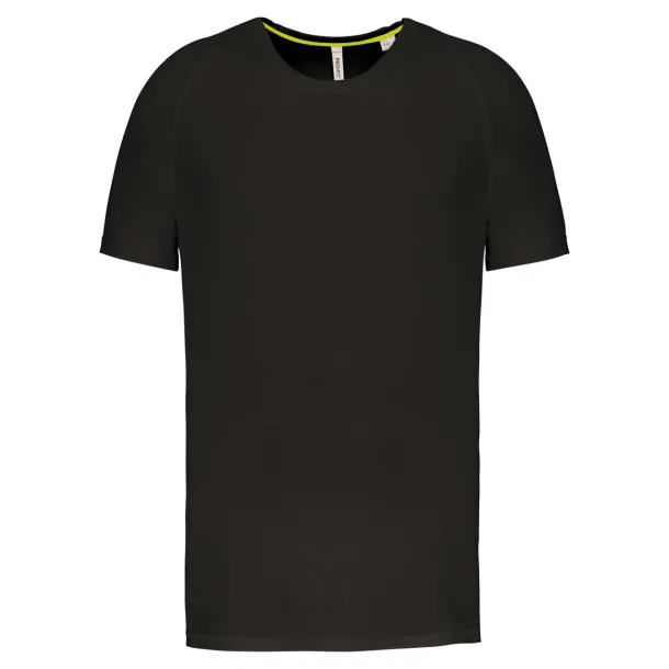  MEN'S RECYCLED ROUND NECK SPORTS T-SHIRT - Proact Black