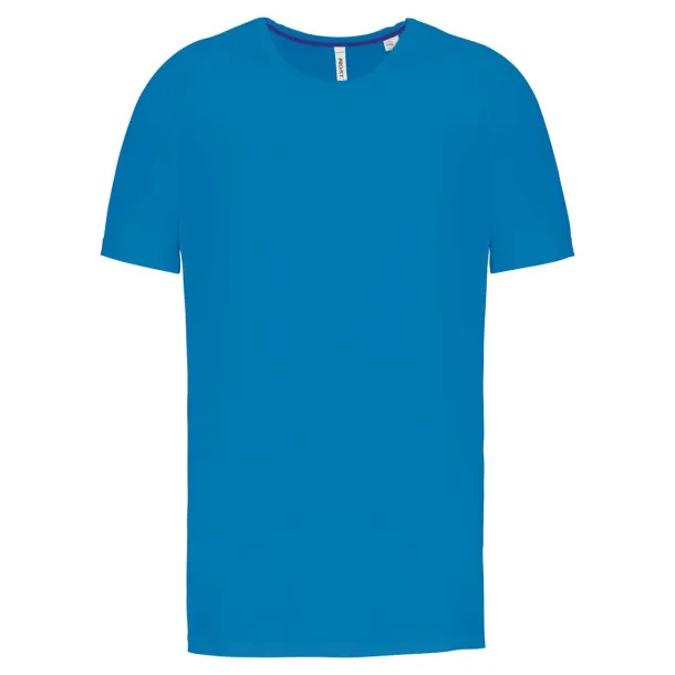  MEN'S RECYCLED ROUND NECK SPORTS T-SHIRT - Proact Aqua Blue