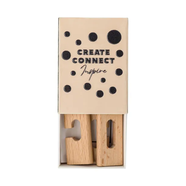 BRAIN MASTER mini size logic puzzle Beige