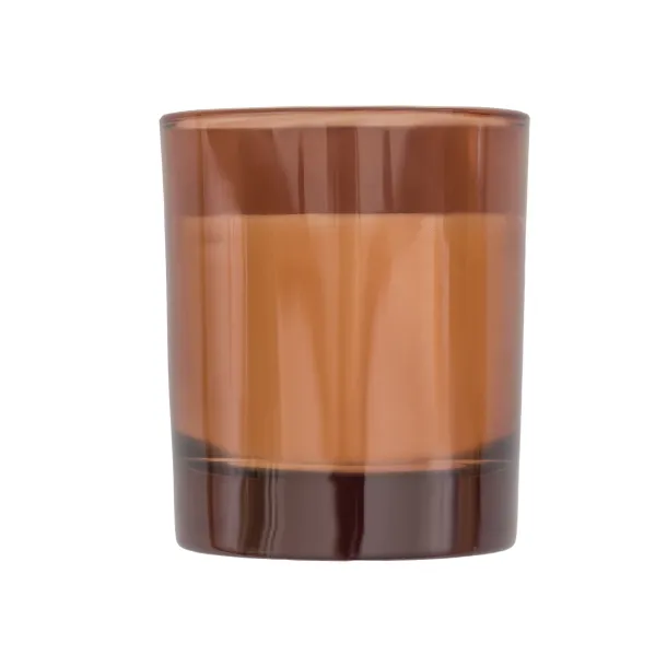 SILIA candle in a wooden box Brown