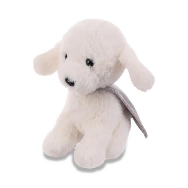 LANDO plush dog White