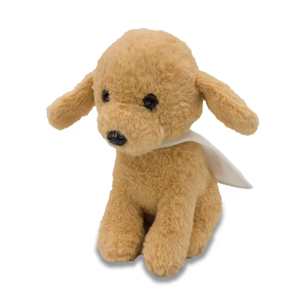 LANDO plush dog Beige