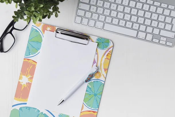 Woopy custom made A4 clipboard White