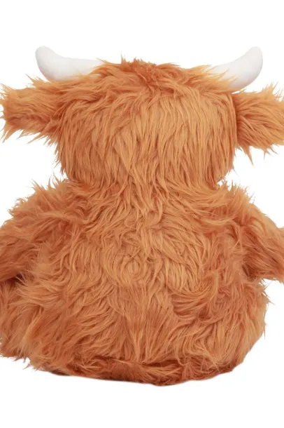 ZIPPIE HIGHLAND COW - Mumbles Brown