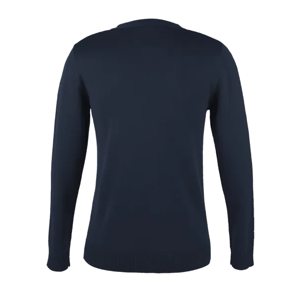 SOL'S GOLDEN WOMEN - V-NECK KNITTED CARDIGAN - SOL'S Navy