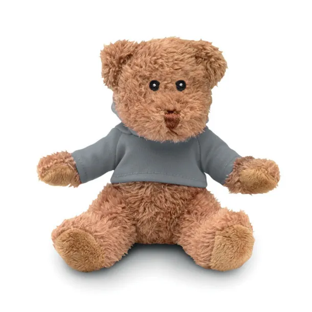 JOHNNY Teddy bear plus with t-shirt Grey