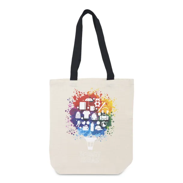 ECO MATE shopping bag from cotton, 180 g/m2 Black