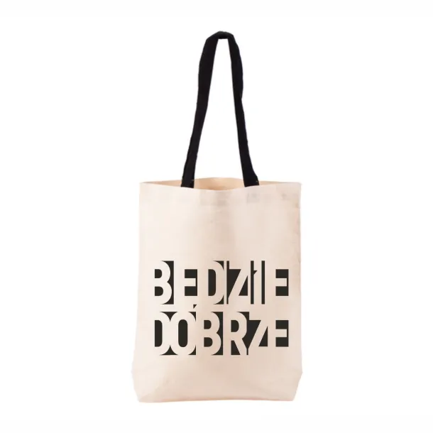 ECO MATE shopping bag from cotton, 180 g/m2 Black