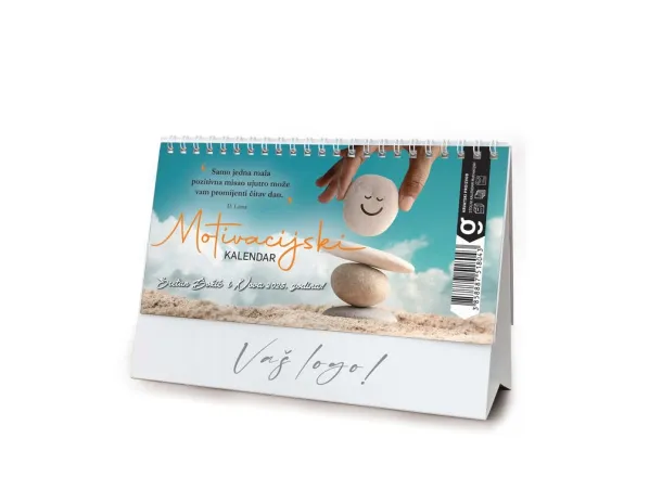  "MOTIVACIJSKI" 13 sheets, format: 20,5x14,5 cm, desk calendar, envelope, P/50 Color