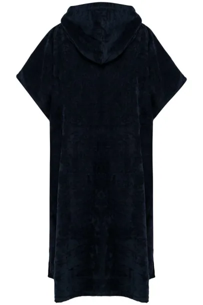  UNISEX HOODED TOWELLING PONCHO - Proact Navy