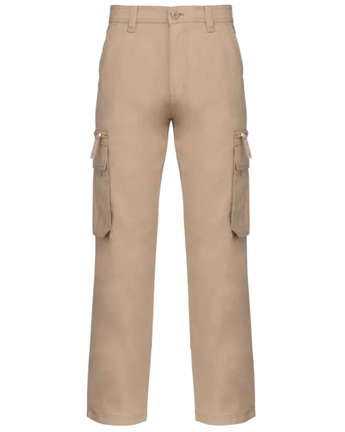  MULTI POCKET TROUSERS - Kariban Beige