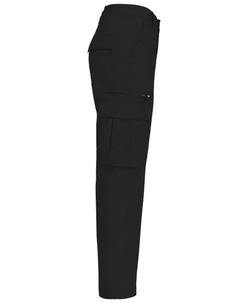  MULTI POCKET TROUSERS - Kariban Black