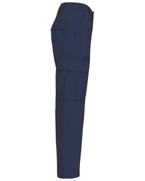  MULTI POCKET TROUSERS - Kariban Navy