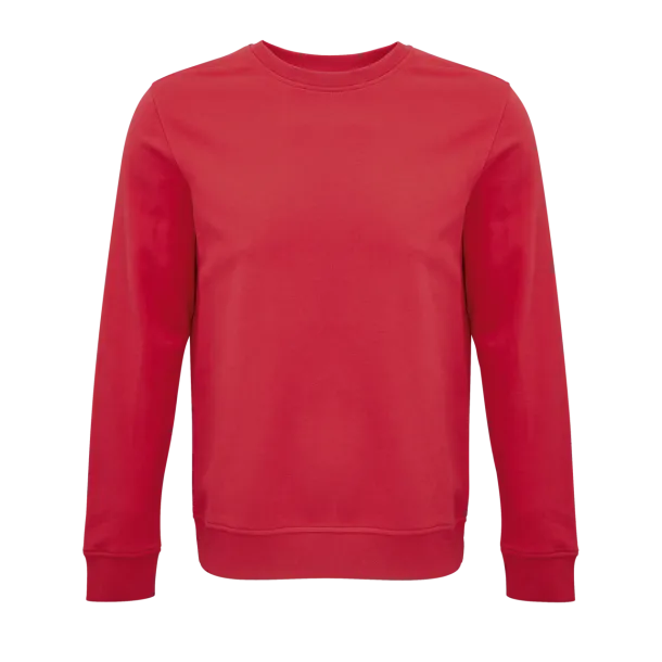 SOL'S COMET unisex pulover s okruglim ovratnikom - SOL'S Crvena