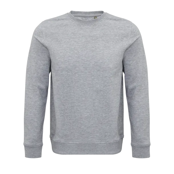SOL'S COMET unisex pulover s okruglim ovratnikom, 280 g/m2 - SOL'S Grey Melange