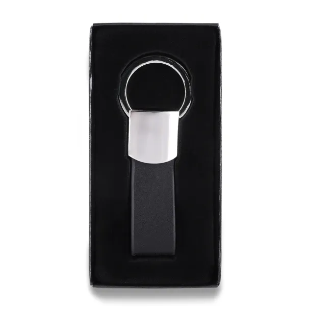 SHINY key ring Black