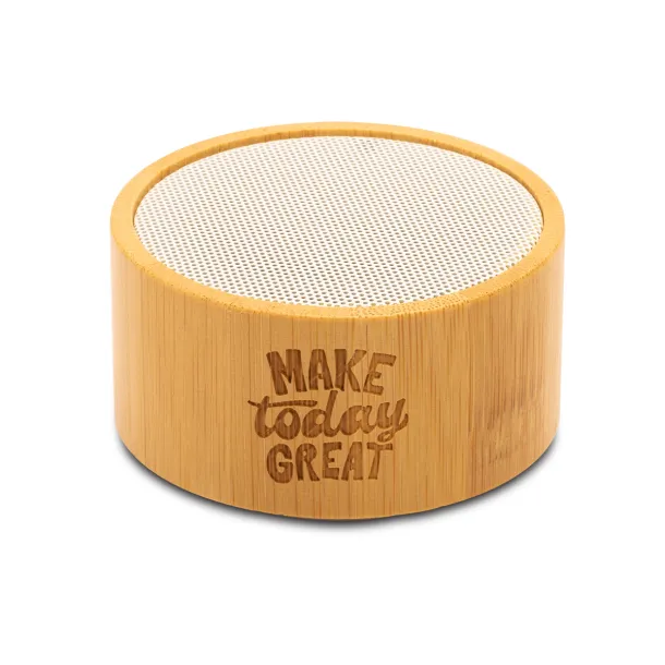 SOUNDY bamboo bluetooth speaker Brown