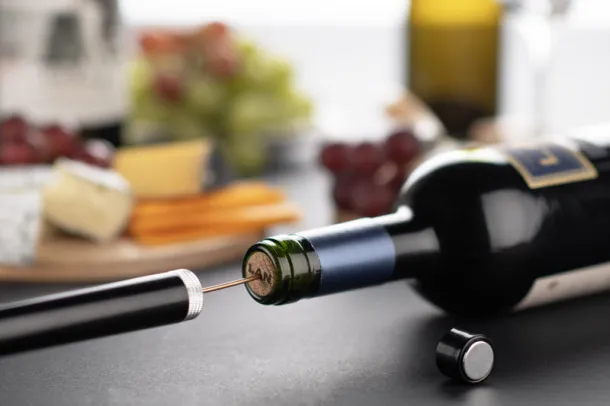 KOSTA Wine opener srebrny