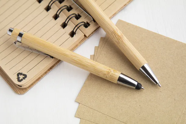 Tashania bamboo touch ballpoint pen Natural