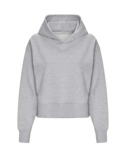  Ženski hoodie opuštenog kroja - Just Hoods Heather Grey