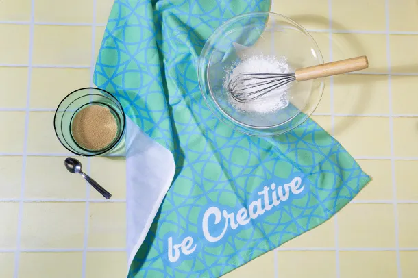 Dishie sublimation kitchen towel White