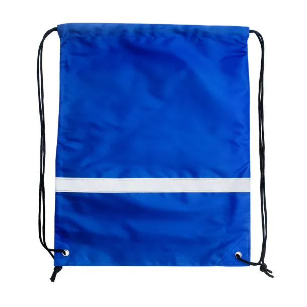 PROMO REFLECT retractable backpack with reflective strap Blue