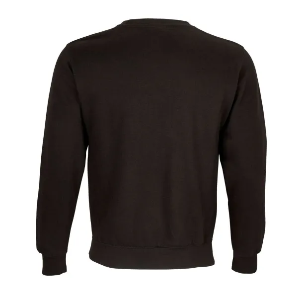 SOL'S COLUMBIA unisex pulover s okruglim izrezom, 280 g/m2 - SOL'S Crna
