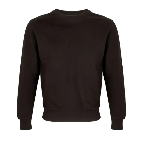 SOL'S COLUMBIA unisex pulover s okruglim izrezom, 280 g/m2 - SOL'S Crna