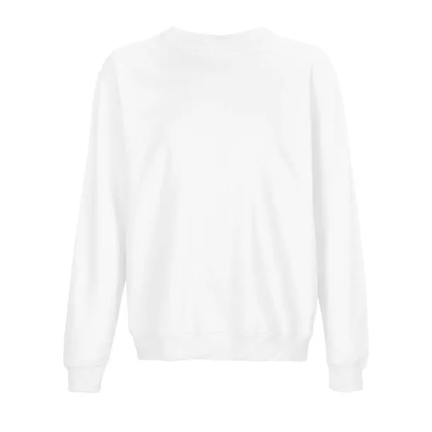 SOL'S COLUMBIA unisex pulover s okruglim izrezom, 280 g/m2 - SOL'S Bijela