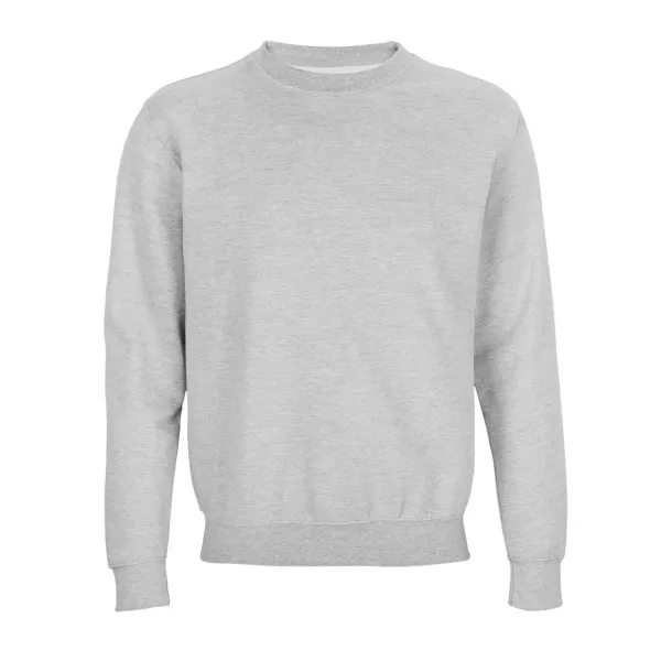 SOL'S COLUMBIA UNISEX ROUND-NECK SWEATSHIRT - SOL'S Grey Melange