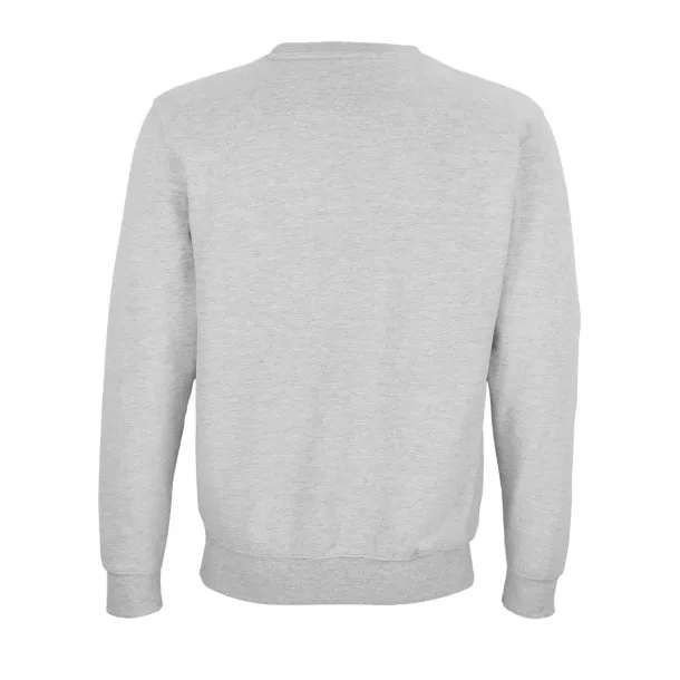SOL'S COLUMBIA unisex pulover s okruglim izrezom, 280 g/m2 - SOL'S Grey Melange
