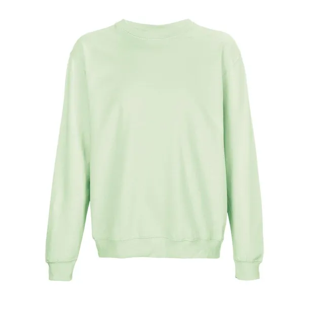 SOL'S COLUMBIA unisex pulover s okruglim izrezom, 280 g/m2 - SOL'S Creamy Green